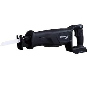 パナソニック EZ45A1LJ2G-B ブラック レシプロソー 18V 5.0Ah (バッテリー2個、充電器、ケース付き) 14.4V デュアル 切断 金工 木工 EZ9L54 電動 工具