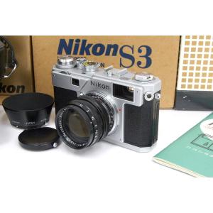 ニコン S3 2000年記念モデル NIKKOR-S 50mm F1.4レンズ付 γA6069-2K4-ψ