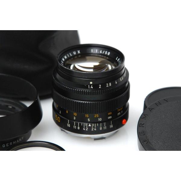 並品｜ライカ SUMMILUX 50mm F1.4 第2世代 ブラック ライカMマウント用 γT16...