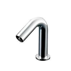 三菱 台付自動水栓 (単水栓、AC100V) TENA12B1 洗面所 手洗い フレキホース 一般地用 アクアオートの商品画像