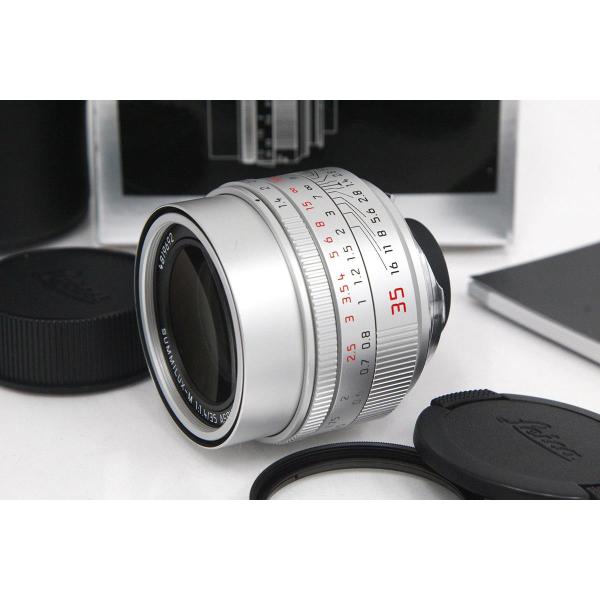 極美品｜ライカ ズミルックスM F1.4 35mm ASPH 11727 シルバー γA6271-3...