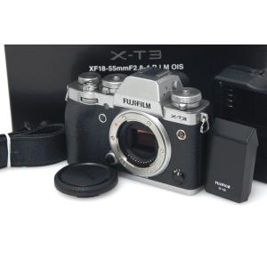 並品｜富士フイルム FUJIFILM X-T3 ボディ シルバー γT428-2P4｜akiba-ryutsu