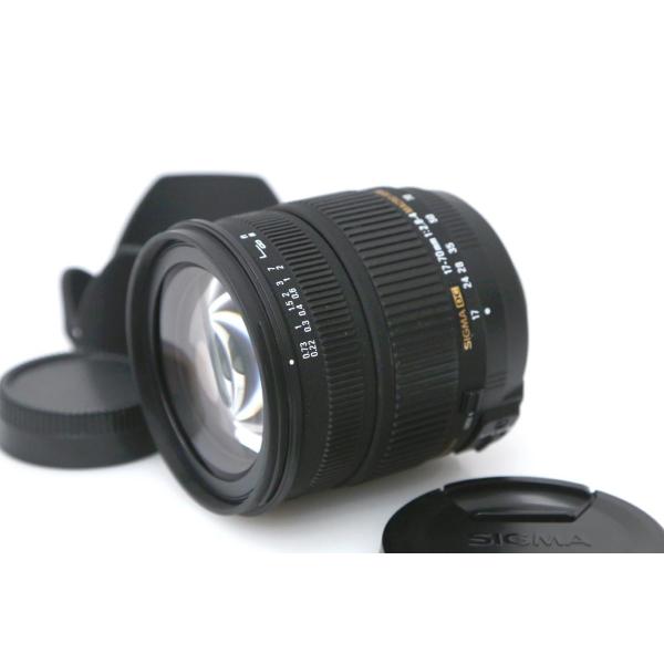 美品｜シグマ 17-70mm F2.8-4 DC MACRO OS HSM Fマウント用 γH384...