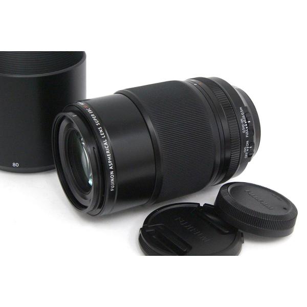 美品｜富士フイルム XF80mm F2.8 R LM OIS WR Macro γA7105-2R3...