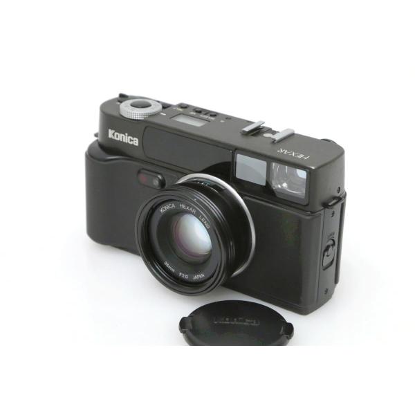 美品｜コニカ HEXAR ブラック CA01-T1283-3U4A konica フィルムカメラ 本...