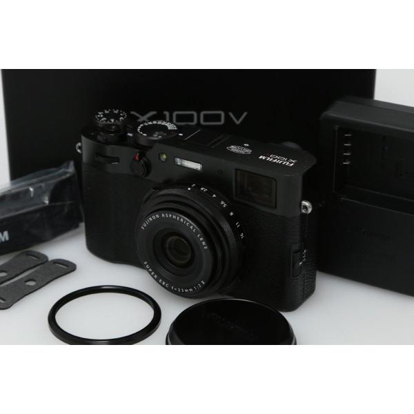 並品｜富士フイルム X100V ブラック CA01-T1215-2Q4 デジカメ FUJIFILM ...