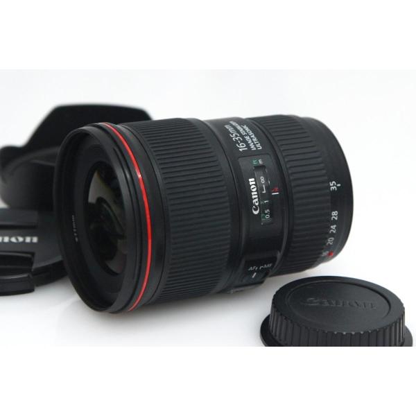 美品｜キヤノン EF16-35mm F4L IS USM CA01-H4002-2O3A Canon...