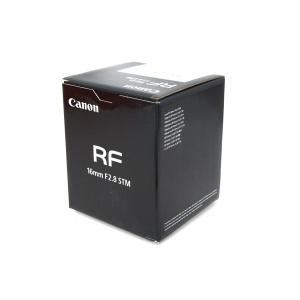 未使用品｜キヤノン RF16mm F2.8 STM CA01-M1453-2B3 Canon RFマウント EOS Rシステム 超広角単焦点レンズ｜akiba-ryutsu