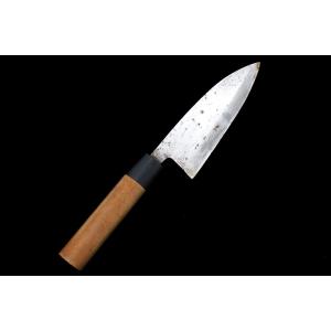B 美品｜尚台正吉 柳刃包丁 霞 尺 上 朴柄 白鞘付 KN02-A8263-2L3B