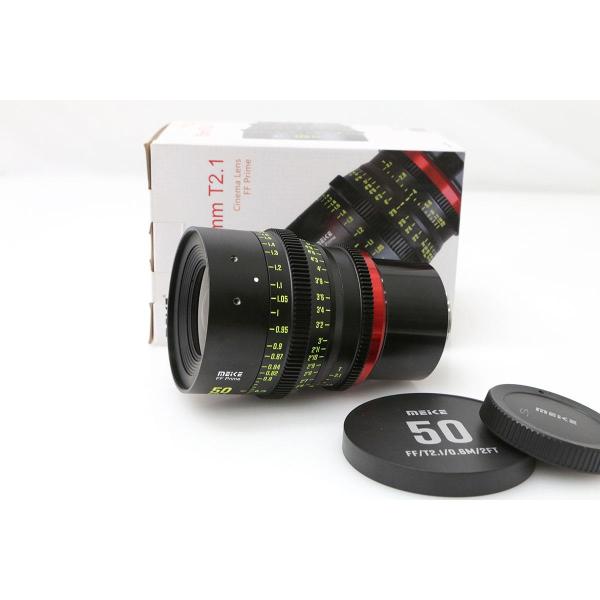 【全額返金保証】極美品｜Meikon MK-50mm T2.1 FF-Prime キヤノンRFマウン...