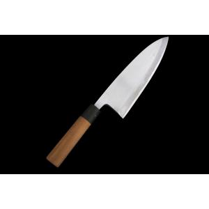 未使用品｜佑成 柳刃包丁 本焼 尺 純日本鋼 花梨柄 鞘付 KN02-A11376