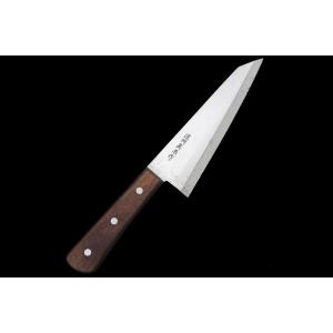 極美品｜正千代 鰻裂包丁 江戸裂 八寸半 純日本鋼 青鋼 墨流し 水牛朴