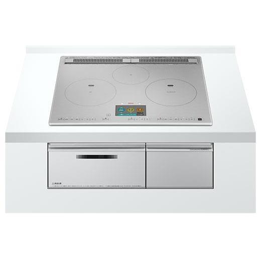 日立 火加減マイスター HT-N2000STF(S) プレミアムシルバー 3口 幅60cm 200V...