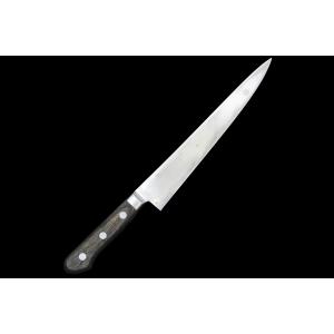 未使用品｜池田辰男 日吉丸刃物 堺一文字忠國 切付包丁 九寸 本焼 平