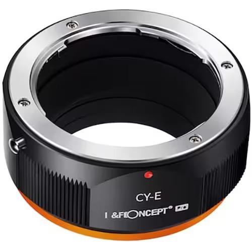 K&amp;F KF-CYE.P マウントアダプター CY-E α Eマウント CY ソニー ヤシカ・コンタ...