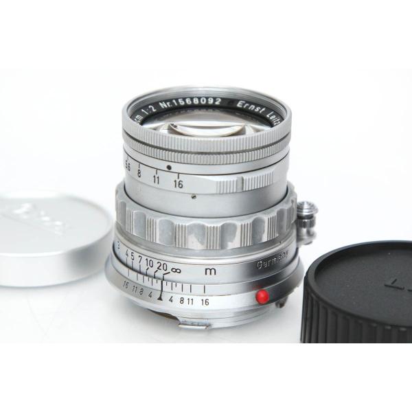 【全額返金保証】並品｜ライカ Ernst Leitz Summicron 5cm f2 固定鏡胴 前...