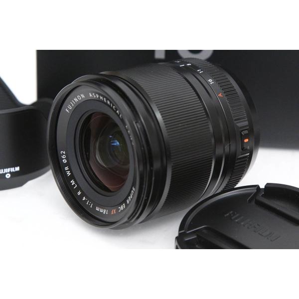 【全額返金保証】良品｜富士フイルム フジノンレンズ XF18mmF1.4 R LM WR CA01-...