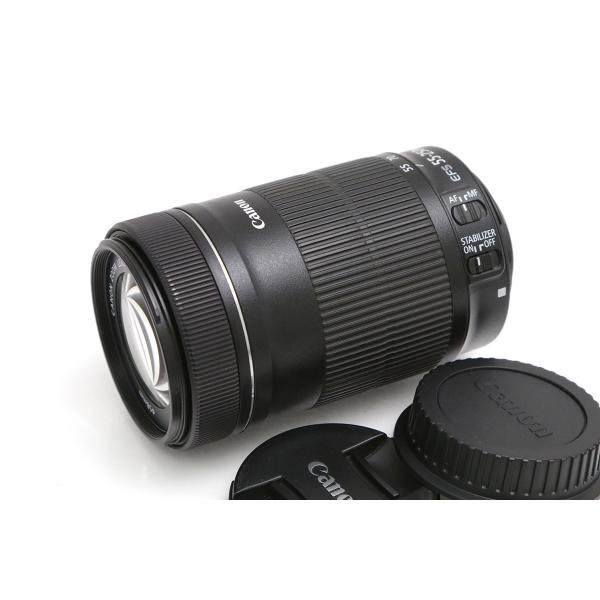 【全額返金保証】並品｜キヤノン EF-S55-250mm F4-5.6 IS STM CA01-B3...