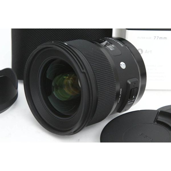 【全額返金保証】美品｜シグマ 24mm F1.4 DG HSM [キヤノン用] CA01-R3390...
