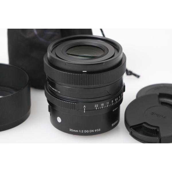 【全額返金保証】美品｜シグマ 35mm F2 DG DN [ソニーE用] CA01-M5450-2A...