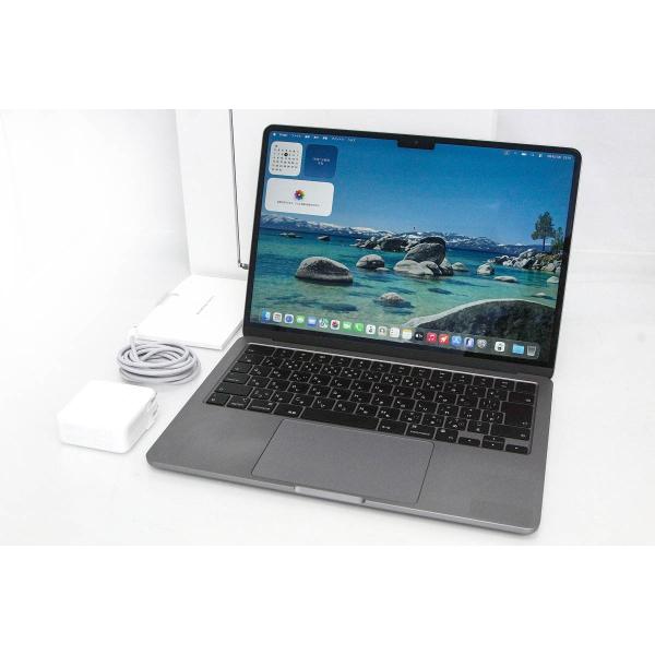 美品｜アップル MacBook Air 13.6inch 2022 M2/8GB/256GB スペー...