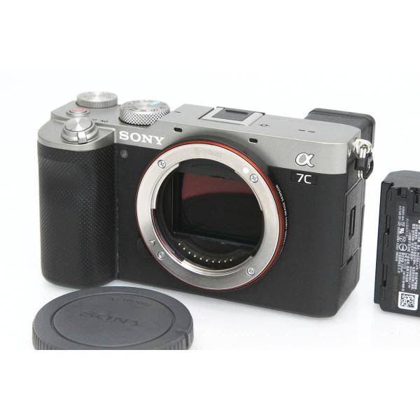 【全額返金保証】良品｜ソニー α7C ILCE-7C ボディ [シルバー]（センサー清掃済み） CA...