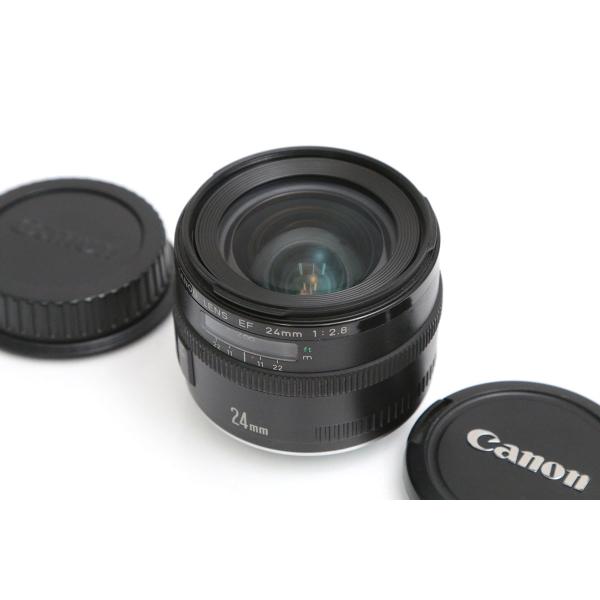 【全額返金保証】良品｜キヤノン EF 24mm F2.8 CA01-B5433-2A1A