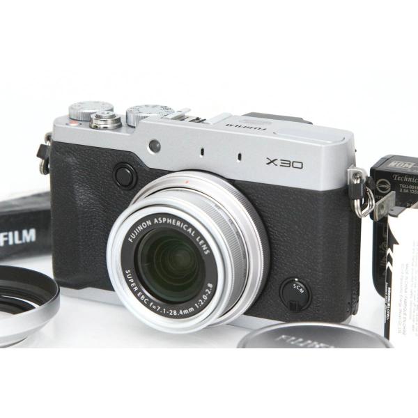 【全額返金保証】美品｜富士フイルム FUJIFILM X30 Silver CA01-R4969-2...