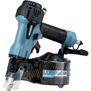 HiKOKI NV50H2(SCB) セームブルー 高圧ロール釘打機 電動 工具 エアダスタ機構 打込 高圧 細径釘