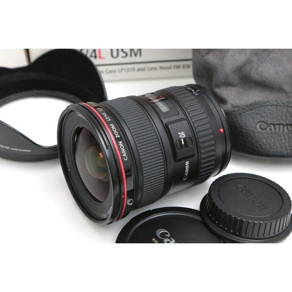 【全額返金保証】良品｜キヤノン EF17-40mm F4L USM CA01-B5606-2B3