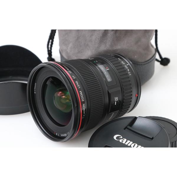 【全額返金保証】良品｜キヤノン EF17-40mm F4L USM CA01-M6681-3W1A