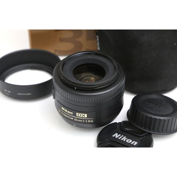 【全額返金保証】良品｜ニコン AF-S DX NIKKOR 35mm f/1.8G CA01-B59...