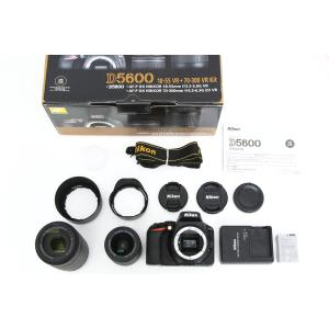 【全額返金保証】美品|ニコン D5600 ダブ...の詳細画像1