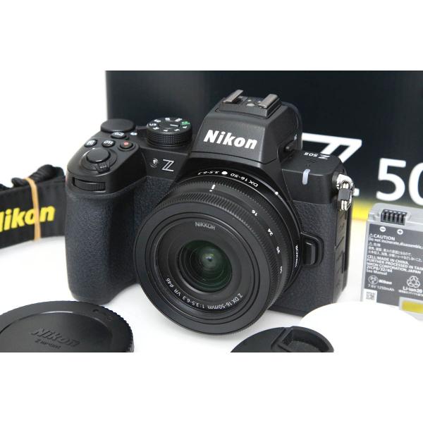 【全額返金保証】美品｜ニコン Z50II 16-50 VR レンズキット CA01-R6564-2S...