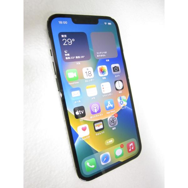 中古 Apple iPhone13 Pro 128GB アルパイングリーン MNDX3J/A SIM...