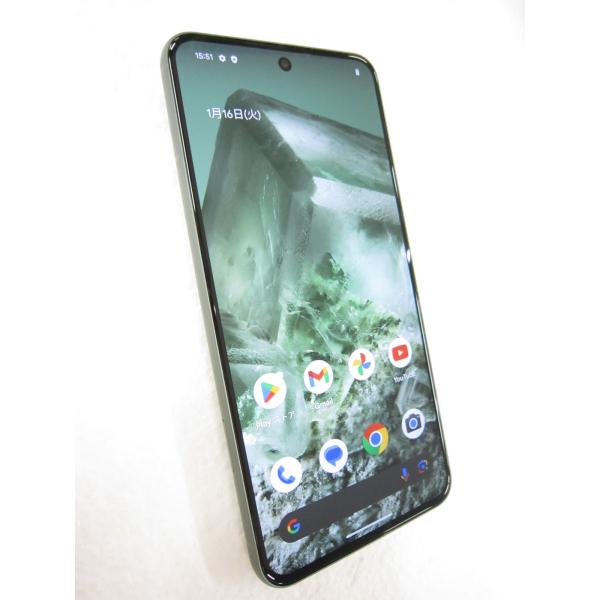 中古 Google Pixel8 128GB ヘーゼル GOSAY1 ネットワーク利用制限あり