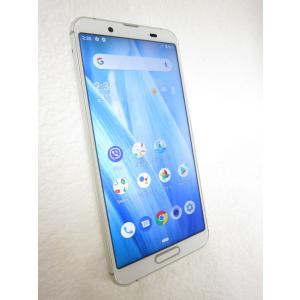 中古 SHARP AQUOS sense3 lite 楽天版 64GB シルバーホワイト SH-RM12 SIMフリー ※SIMトレイ無し｜akiba-yushop