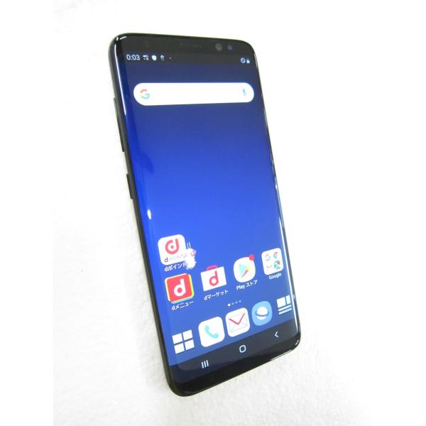 中古 SAMSUNG Galaxy S8 64GB ミッドナイトブラック SC-02J SIMフリー...