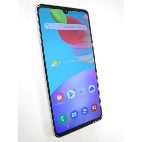 中古 SAMSUNG GALAXY A41 64GB ホワイト SCV48 UQ mobile ネッ...