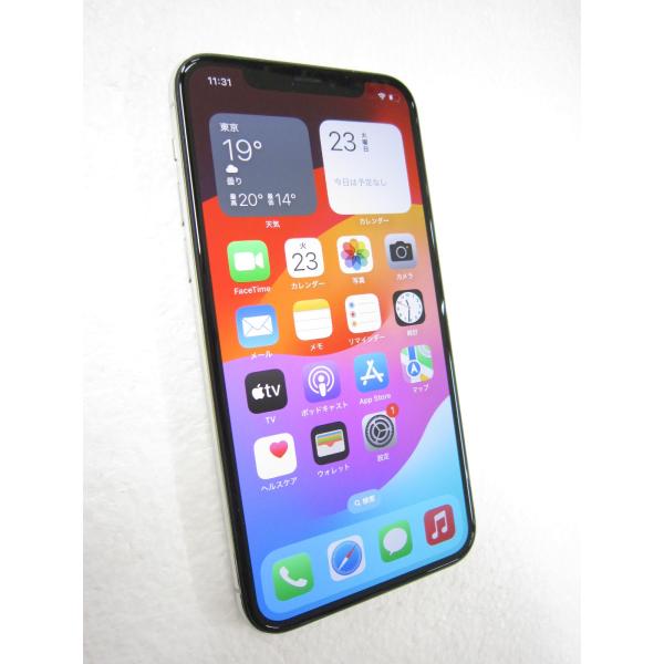 中古 Apple iPhone11 Pro 64GB シルバー MWC32J／A SIMフリー ネッ...
