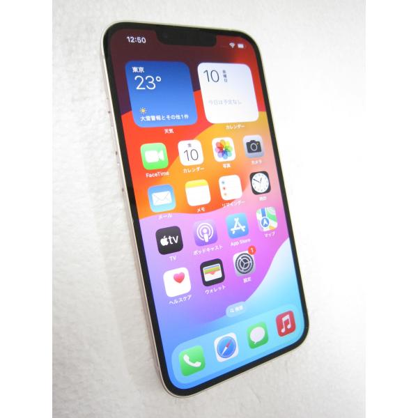 中古 Apple  iPhone13 128GB ピンク MLNE3J／A SIMフリー ネットワー...