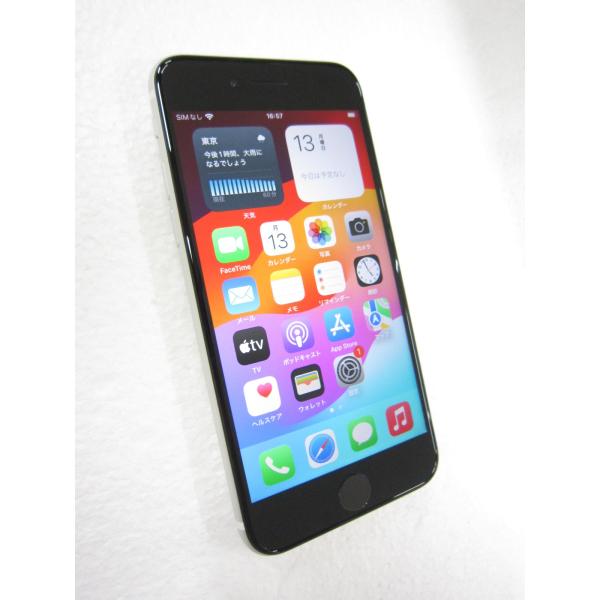 中古 Apple iPhoneSE 第2世代 64GB ホワイト MX9T2J／A SIMフリー ネ...
