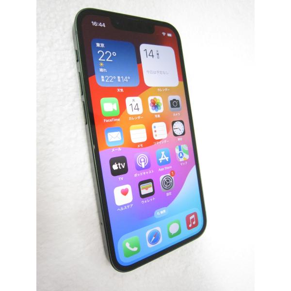 中古 Apple iPhone13 mini 128GB グリーン MNFC3J／A SIMフリー ...