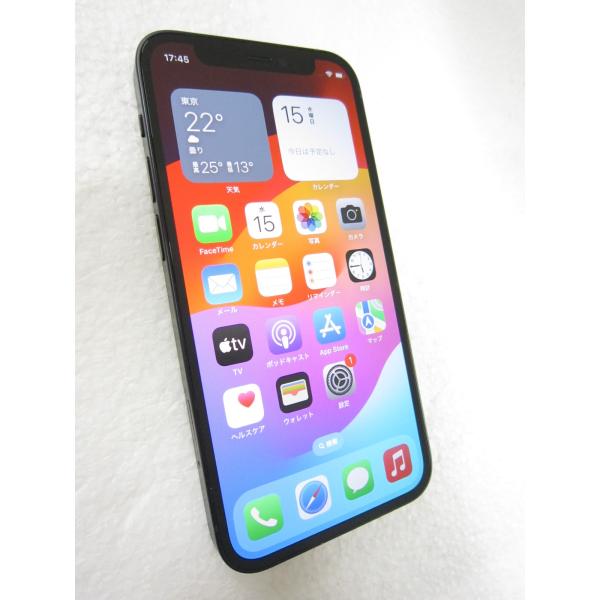 中古 Apple iPhone12 mini 128GB ブラック MGDJ3J／A SIMフリー ...