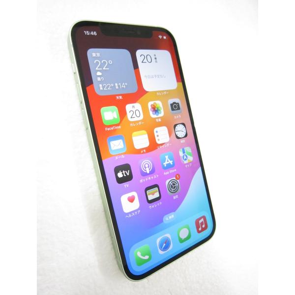 中古 Apple iPhone12 128GB グリーン MGHY3J／A SIMフリー ネットワー...