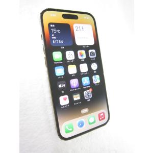 美品 iPhone 14 Pro 128GB ゴールド MQ073J/A A2889 (SIMフリー