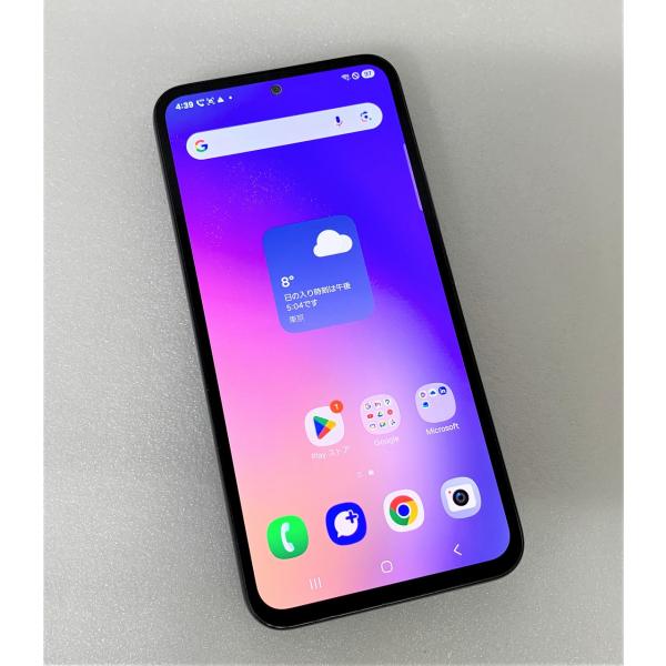 中古 SAMSUNG Galaxy A54 5G 128GB オーサムブラック SCG21 SIMフ...