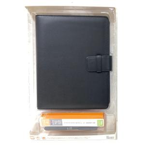 中古未使用品 タブレットケース カバー ライテック iPad mini(第5世代)用 case with Frixion ball 3 Smart Tip R09C023K ルーズリーフ型ケース
