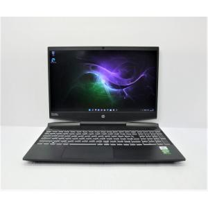 中古 ゲーミングノートパソコン HP Pavilion Gaming Laptop 15-dk1001TX 14S00PA-AAAA シャドウブラック&ゴーストホワイト Core i5-10300H/Windows11Pro