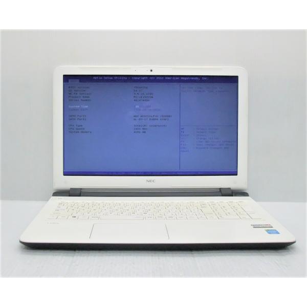 中古 ノートパソコン NEC LaVie E LE150/S1W PC-LE150S1W Celer...